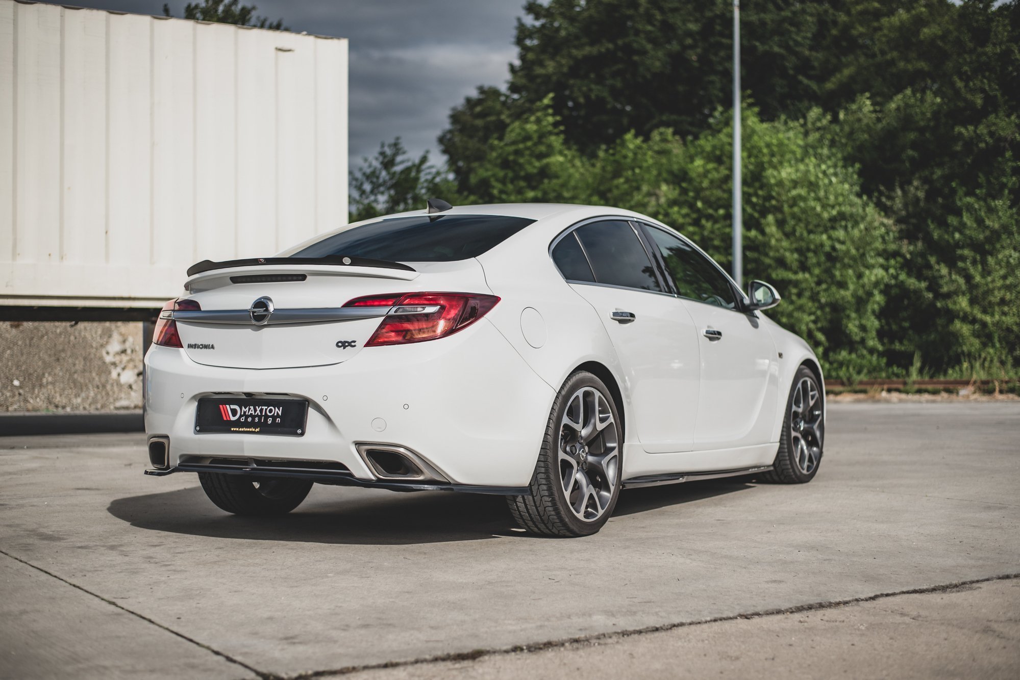 Rear Splitter Opel Insignia Mk. 1 OPC Facelift - Image 4