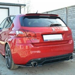 Rear Splitter PEUGEOT 308 II GTI (without vertical bars)