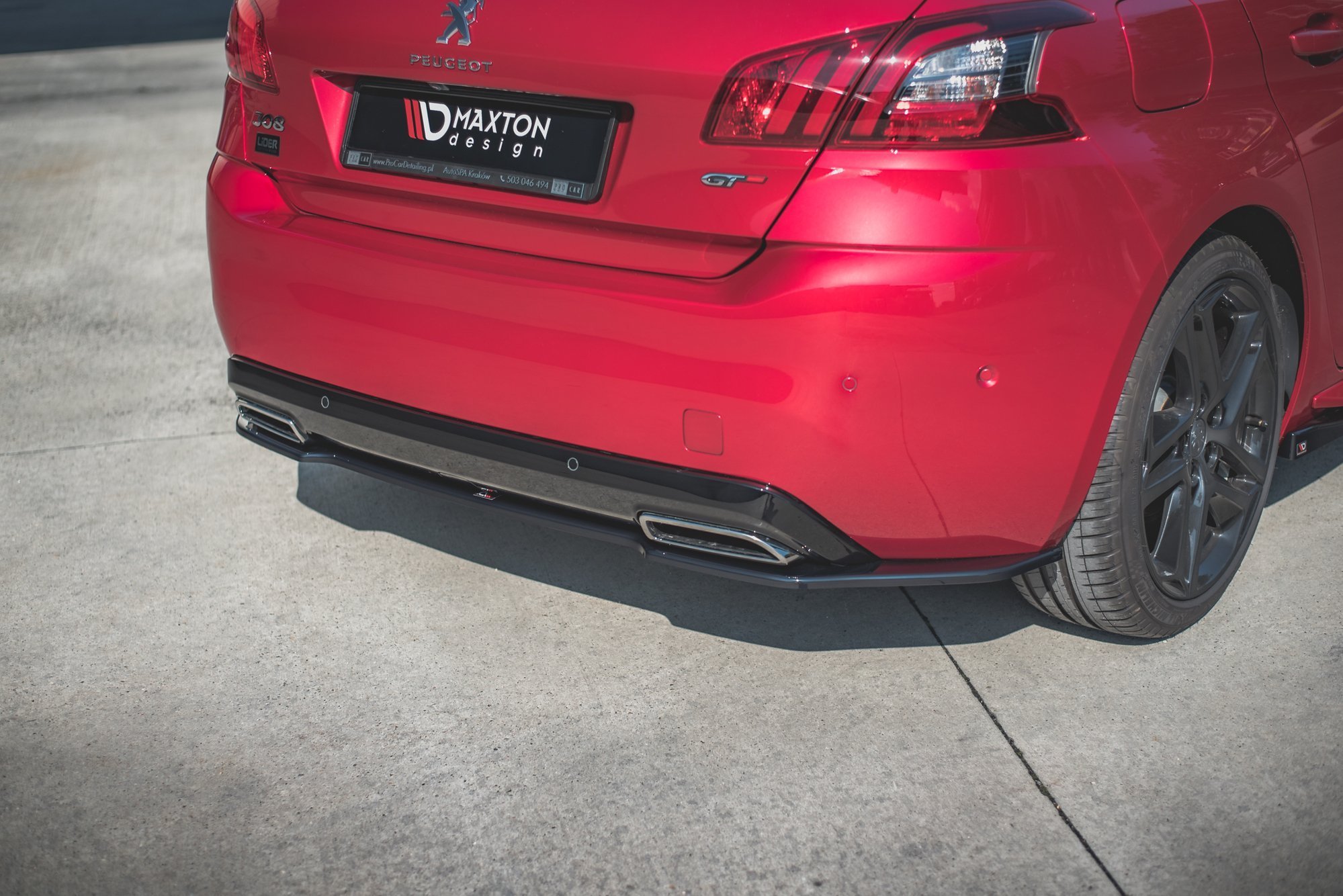 Rear Splitter Peugeot 308 GT Mk2 Facelift - Image 3