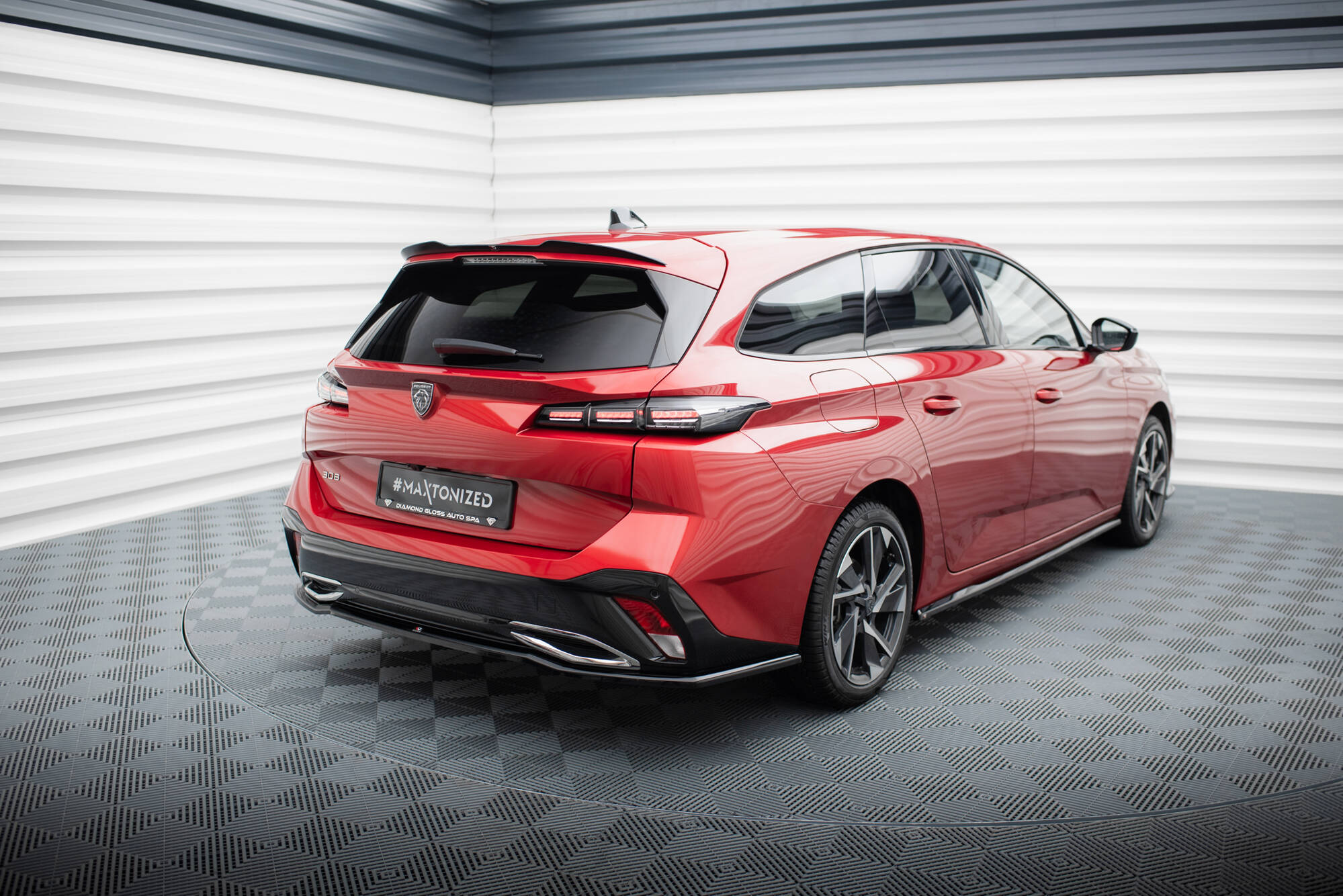 Rear Splitter Peugeot 308 Mk3 - Image 2