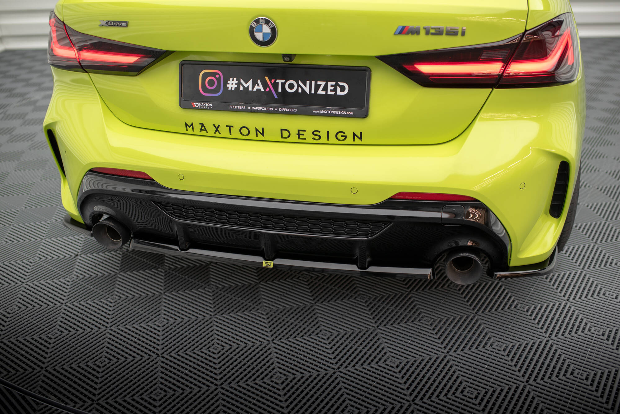 Rear Splitter V.2 BMW M135i F40