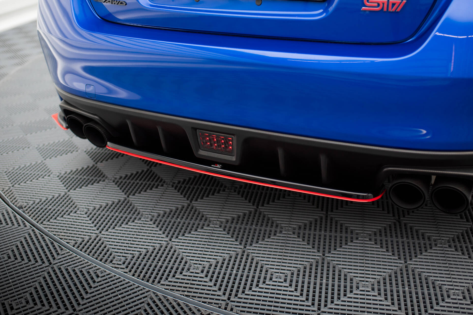 Rear Splitter V.2 SUBARU WRX STI - Image 3