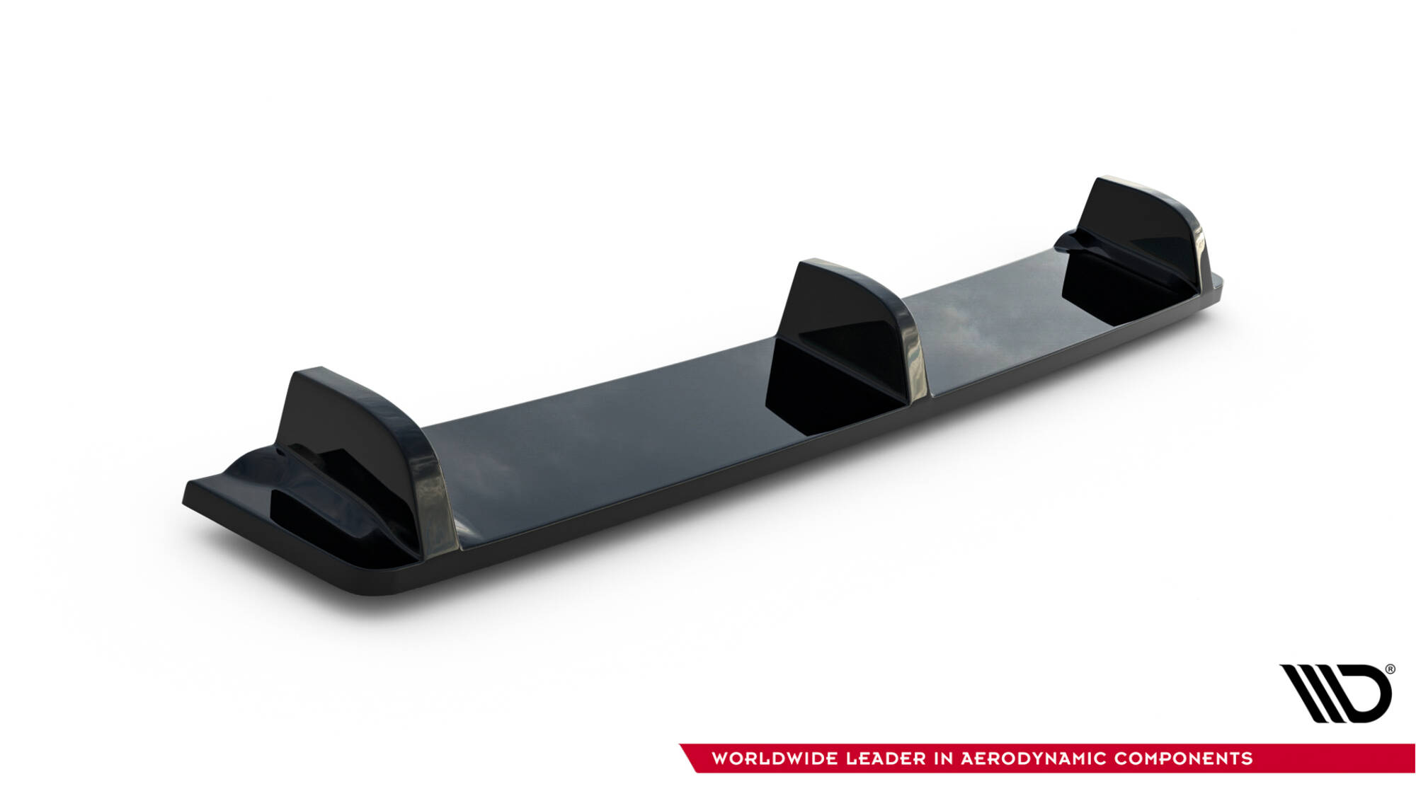 Rear Splitter VW GOLF VII R (with vertical bars) - Image 4
