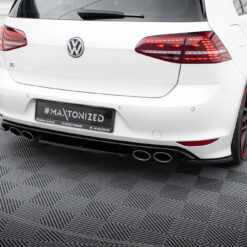Rear Splitter VW GOLF VII R (with vertical bars)