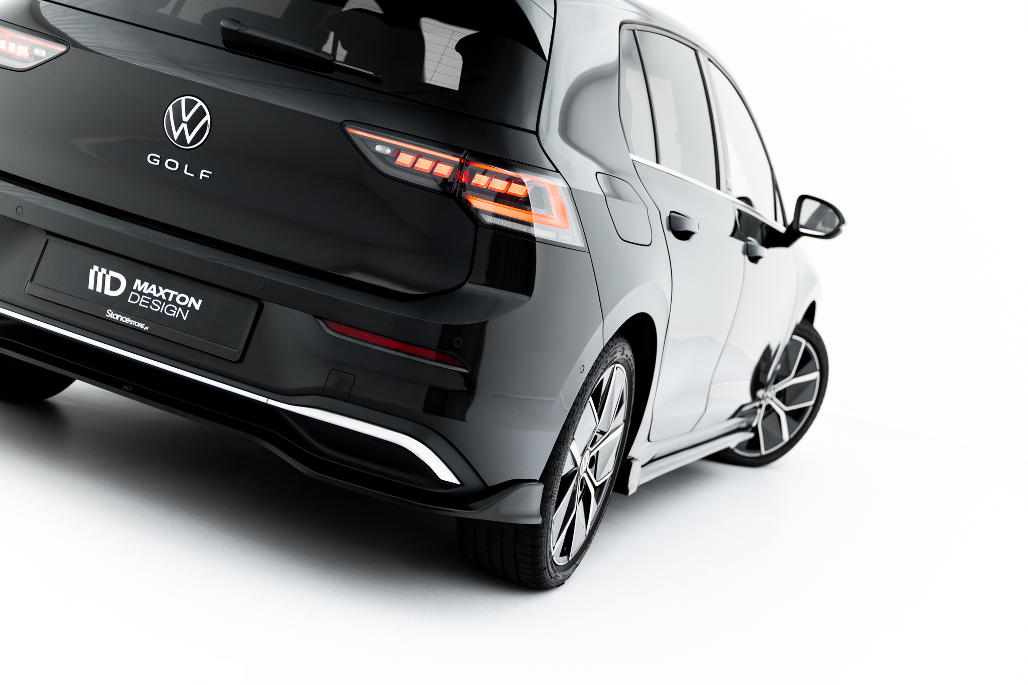 Rear Splitter Volkswagen Golf Mk8 Facelift - Image 4