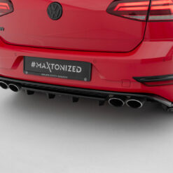 Rear Splitter Volkswagen Golf R Hatchback Mk7 Facelift