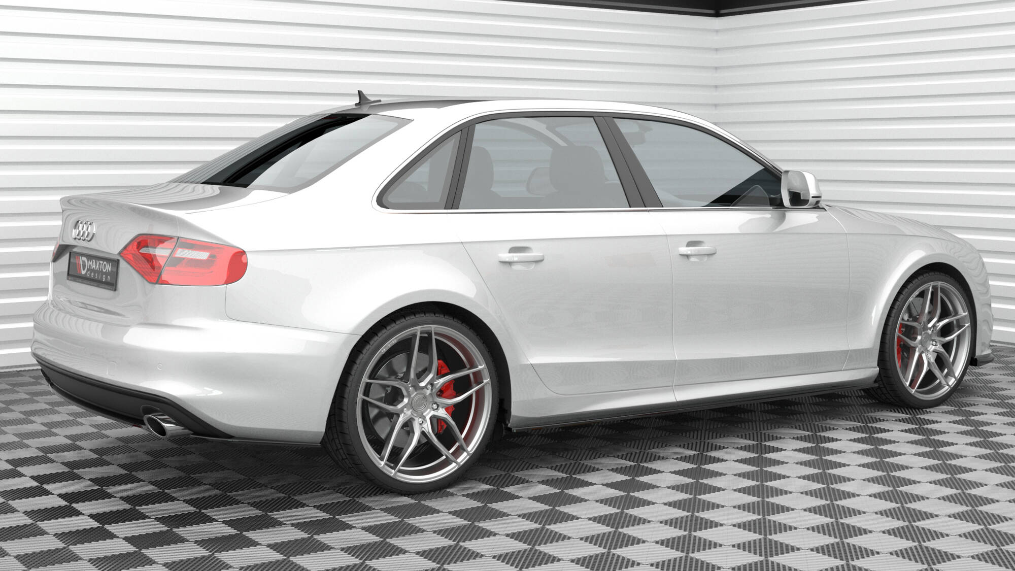 Rear Splitter for Audi A4 S-Line B8 Facelift - Image 3