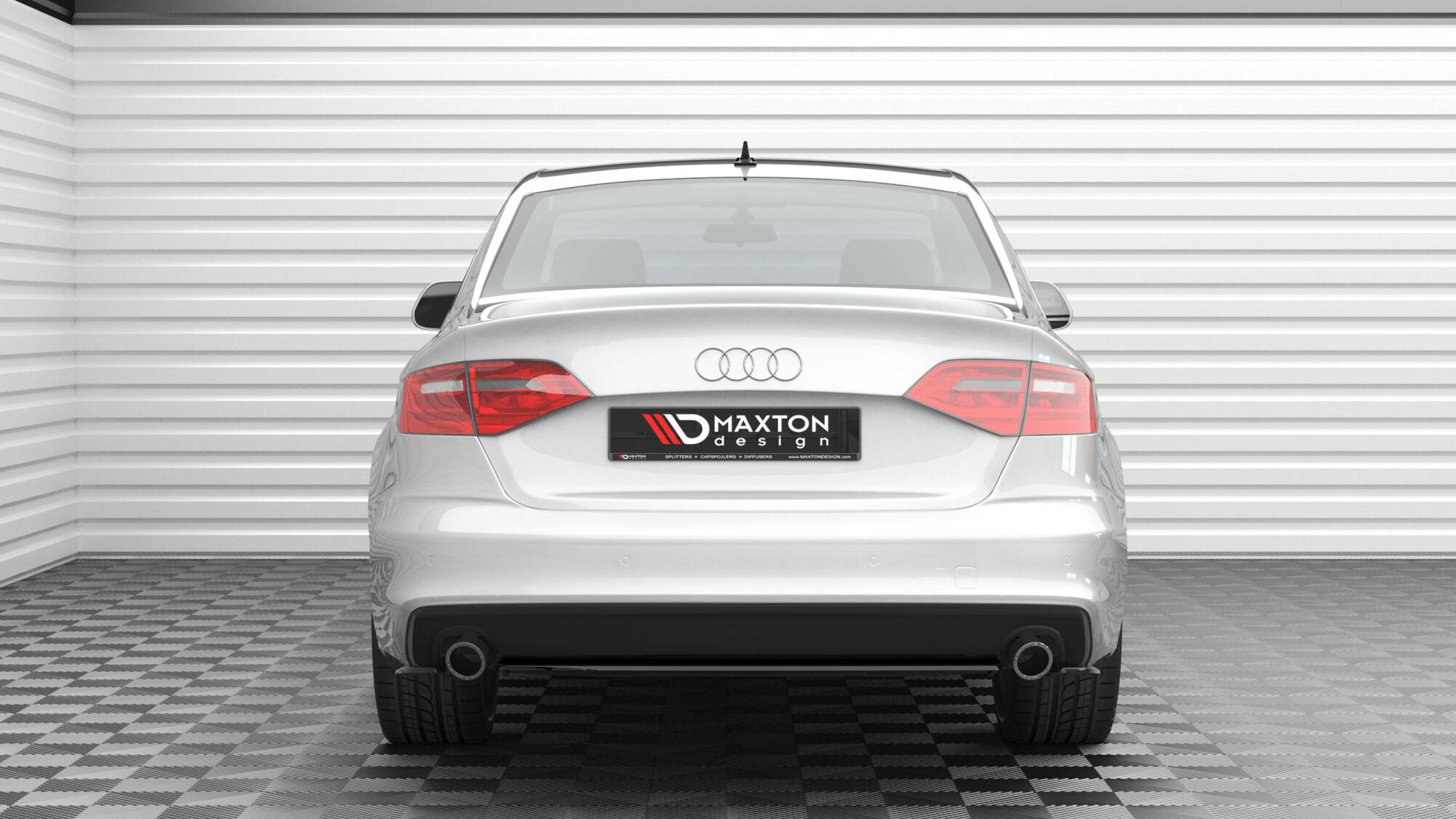 Rear Splitter for Audi A4 S-Line B8 Facelift - Image 4