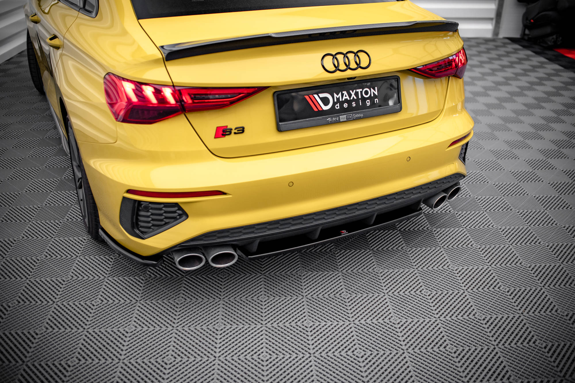 Rear Splitter for Audi S3 Sedan 8Y - Image 3