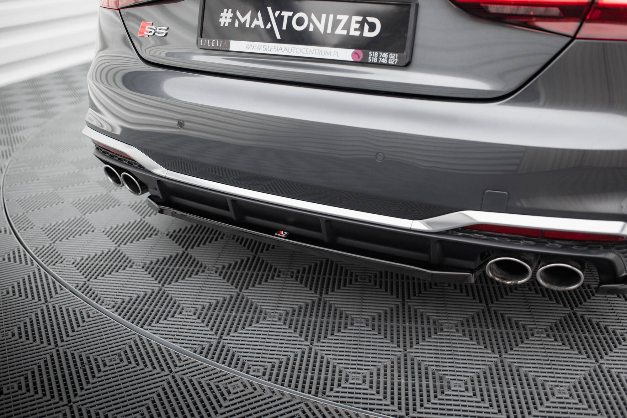 Rear Splitter for Audi S5 Sportback / Coupe F5 Facelift - Image 2
