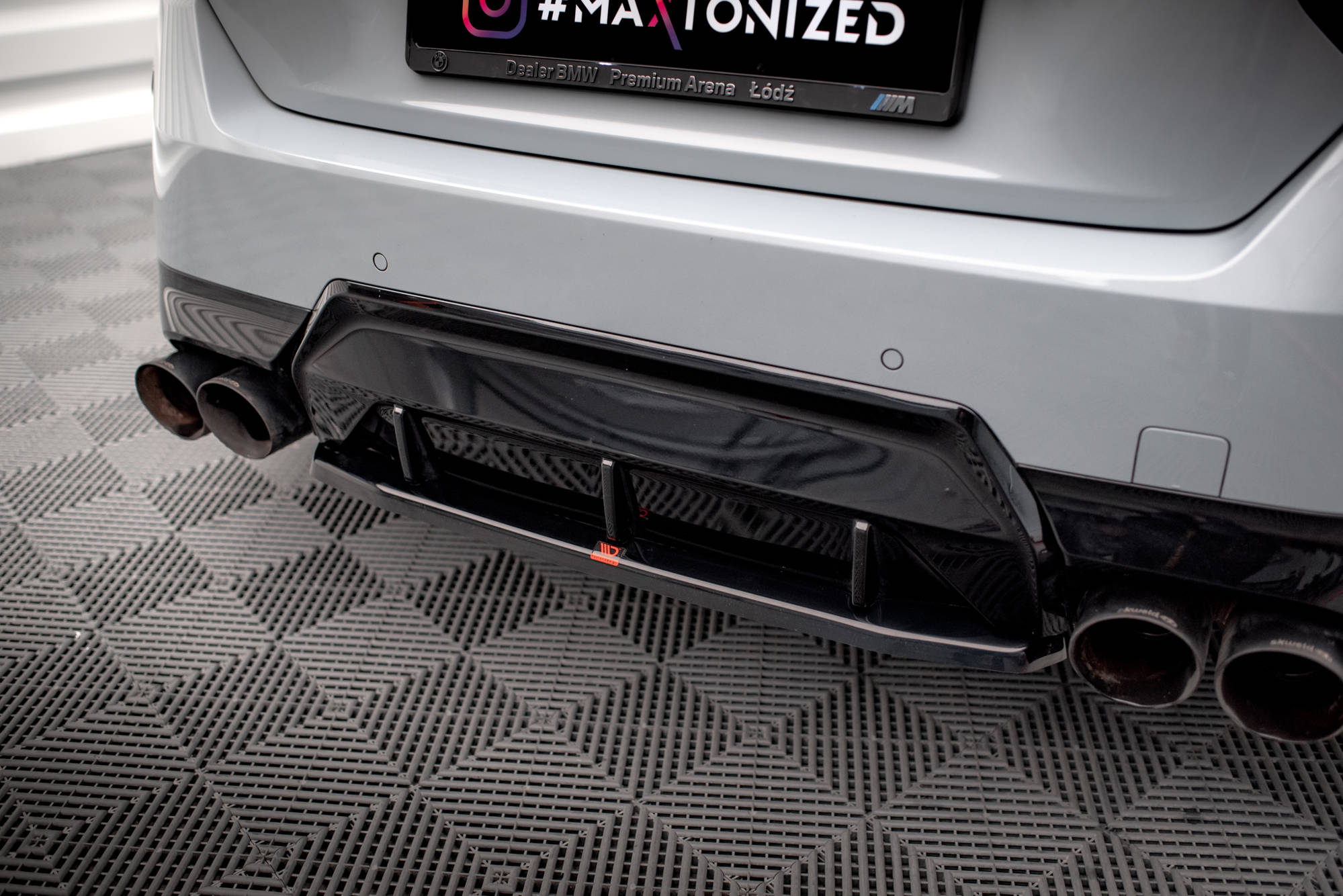 Rear Splitter for BMW 2 Coupe M240i G42 - Image 2