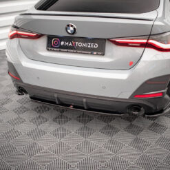 Alternative view of Rear Splitter for BMW 4 Gran Coupe M-Pack G26
