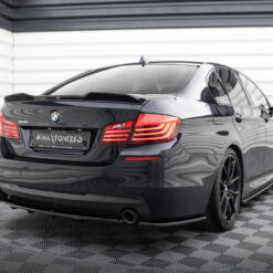 Rear Splitter for BMW 5 M-Pack Sedan/Touring F10/F11 (fits two single exhaust ends)