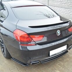 Alternative view of Rear Splitter for BMW 6 Gran CoupÃ© MPACK (with a vertical bar)