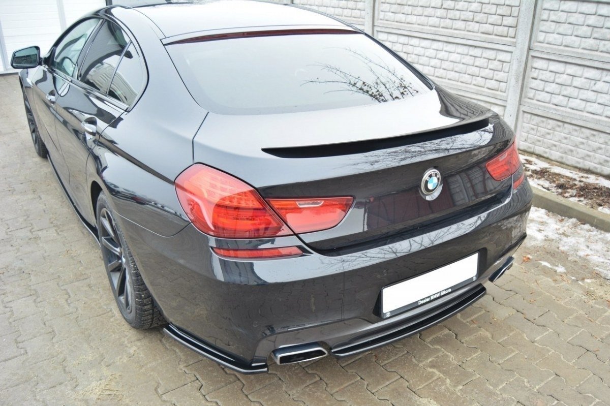 Rear Splitter for BMW 6 Gran Coupé MPACK (with a vertical bar) - Image 2