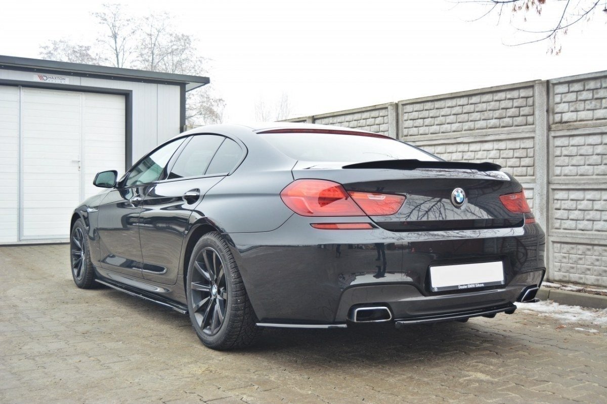 Rear Splitter for BMW 6 Gran Coupé MPACK (with a vertical bar) - Image 3