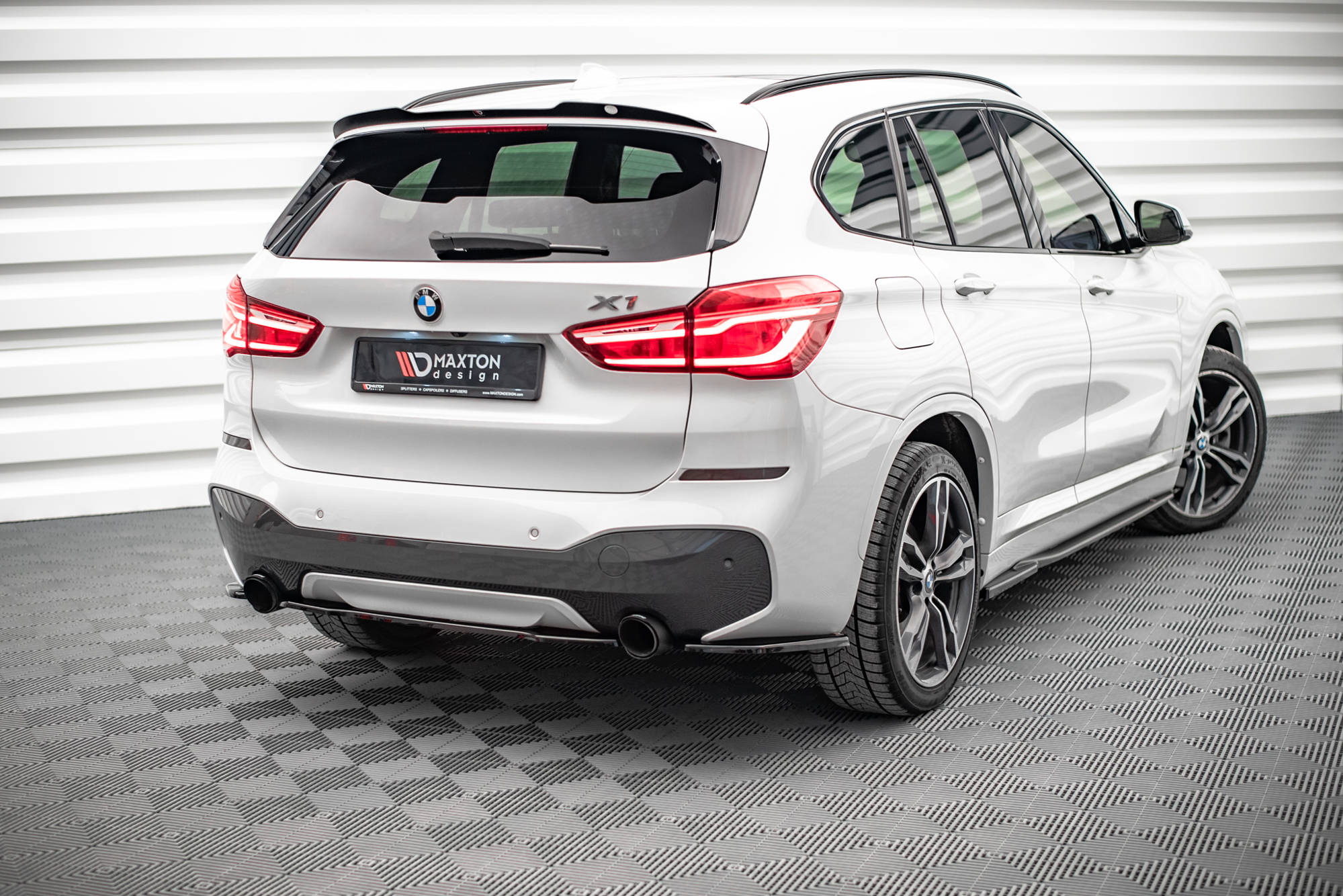 Rear Splitter for BMW X1 M-Pack F48 / F48 Facelift - Image 2