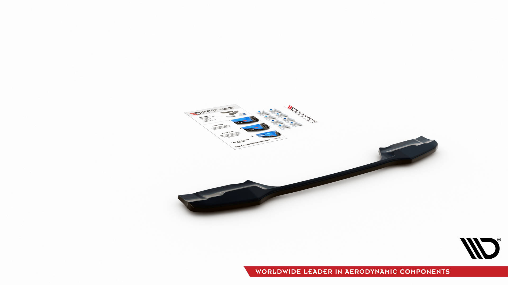 Rear Splitter for BMW X1 M-Pack F48 / F48 Facelift - Image 4