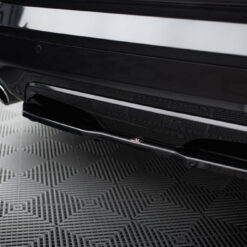 Alternative view of Rear Splitter for BMW X4 M-PACK (with a vertical bar)