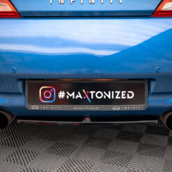 Alternative view of Rear Splitter for Infiniti G37 Coupe