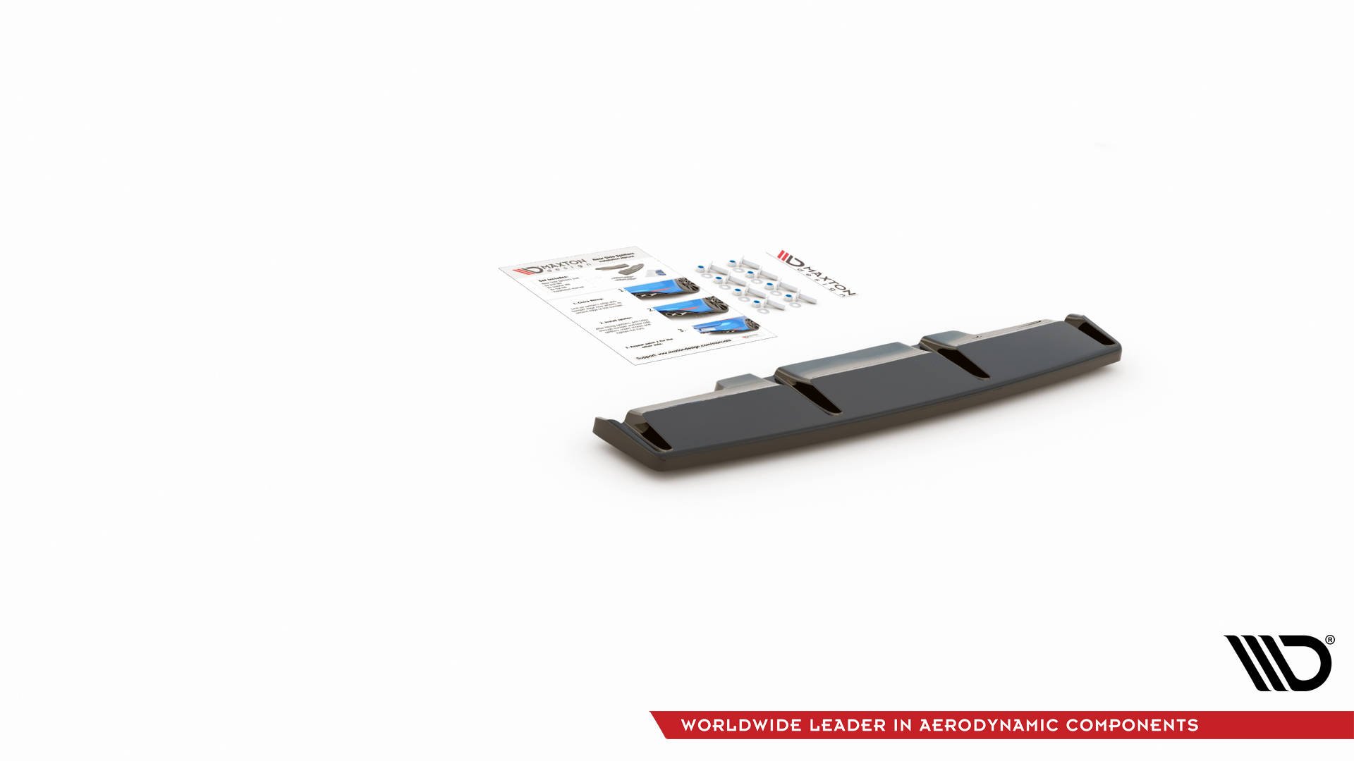 Rear Splitter for Volkswagen Golf R Mk8 - Image 5