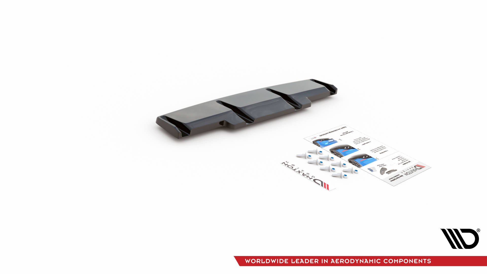 Rear Splitter for Volkswagen Golf R Mk8 - Image 6