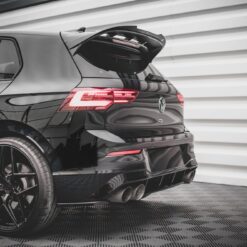 Alternative view of Rear Splitter for Volkswagen Golf R Mk8