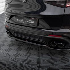 Rear Splitter (with vertical bars) Alfa Romeo Stelvio Quadrifoglio Mk1