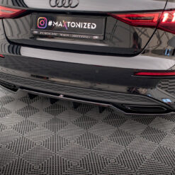 Rear Splitter (with vertical bars) Audi A3 S-Line Sedan 8Y