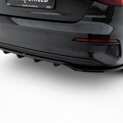Alternative view of Rear Splitter (with vertical bars) Audi A3 Sedan 8Y