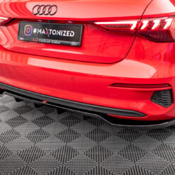 Rear Splitter (with vertical bars) Audi A3 Sportback 8Y