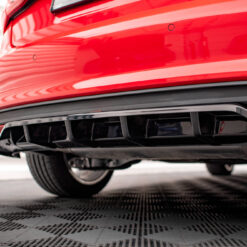 Alternative view of Rear Splitter (with vertical bars) Audi A3 Sportback 8Y