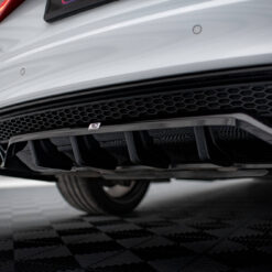 Alternative view of Rear Splitter (with vertical bars) Audi A4 Competition B8 Facelift