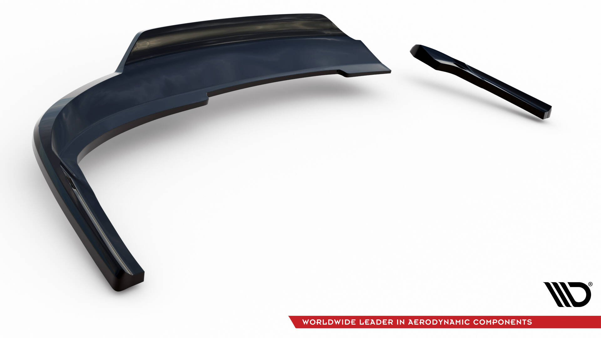 Rear Splitter (with vertical bars) Audi A4 Competition B8 Facelift - Image 7