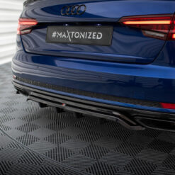 Rear Splitter (with vertical bars) Audi A4 Competition B9