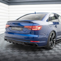 Alternative view of Rear Splitter (with vertical bars) Audi A4 Competition B9