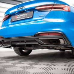 Alternative view of Rear Splitter (with vertical bars) Audi A5 S-Line F5 Facelift