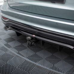 Alternative view of Rear Splitter (with vertical bars) Audi A6 Allroad C8