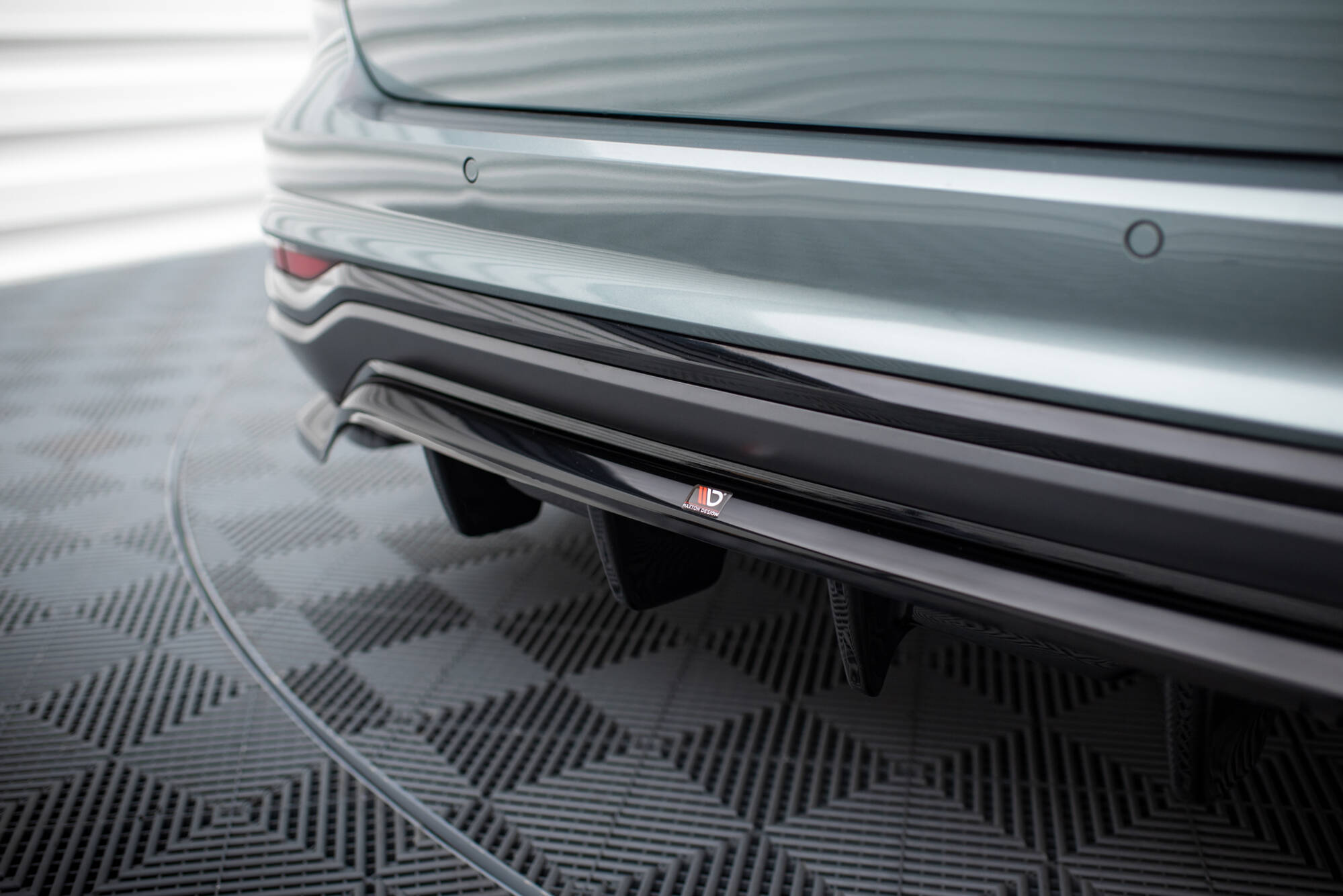 Rear Splitter (with vertical bars) Audi A6 Allroad C8 - Image 6