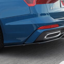 Alternative view of Rear Splitter (with vertical bars) Audi A6 S-Line C8