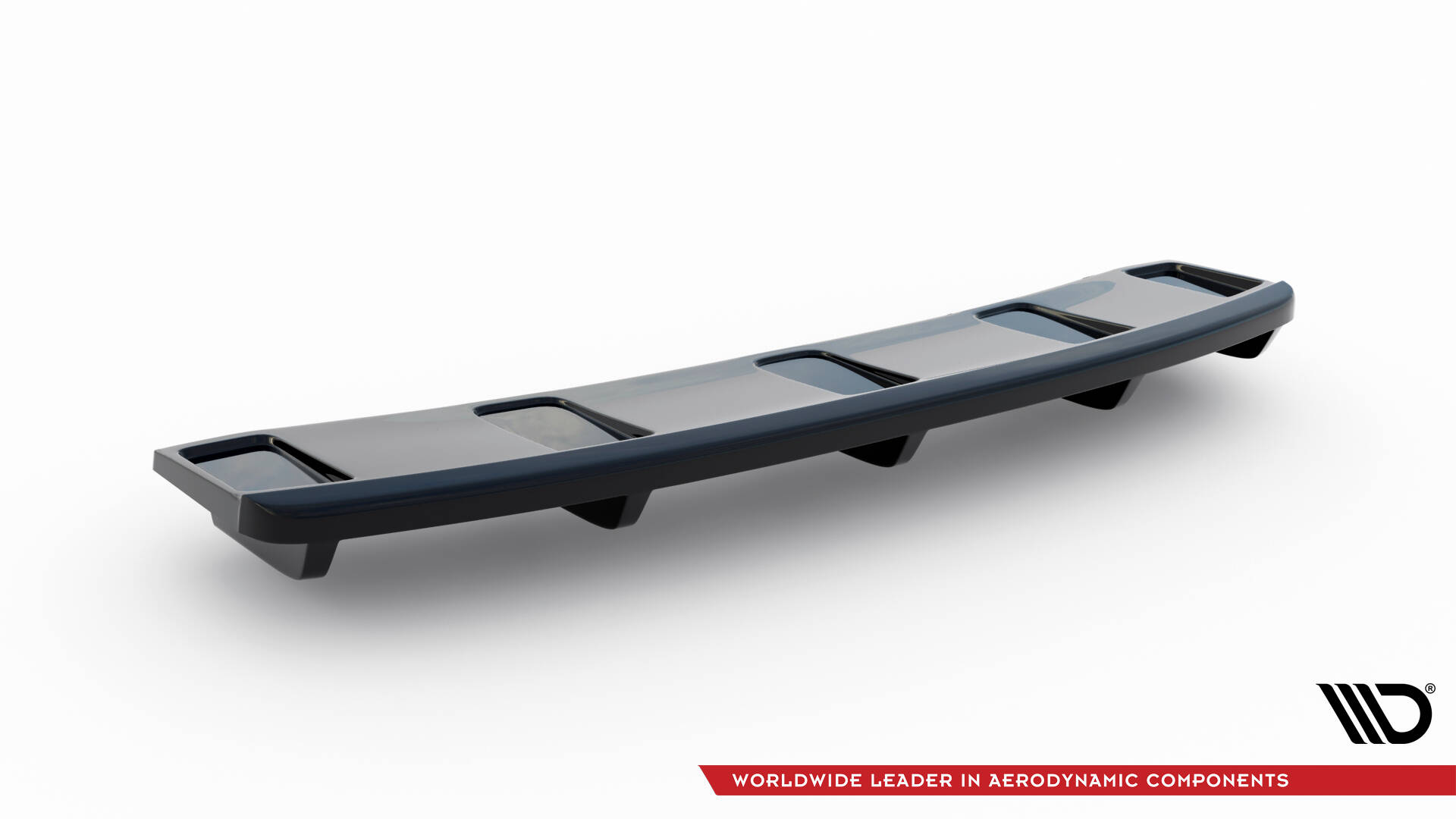 Rear Splitter (with vertical bars) Audi A7 S-Line C7 Facelift - Image 3