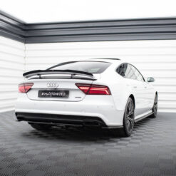 Rear Splitter (with vertical bars) Audi A7 S-Line C7 Facelift