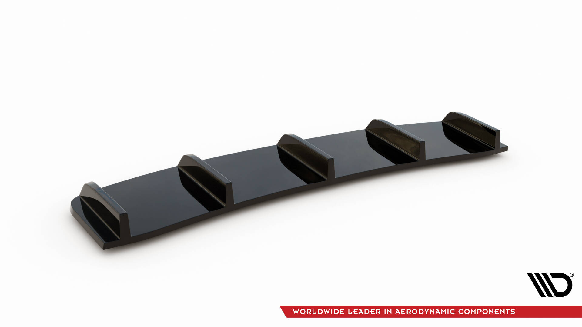 Rear Splitter (with vertical bars) Audi A7 S-Line C7 Facelift - Image 5