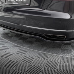 Alternative view of Rear Splitter (with vertical bars) Audi A8 D4 Facelift