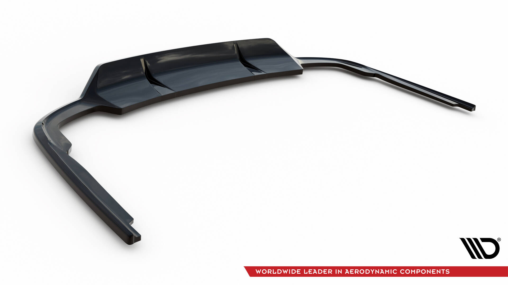 Rear Splitter (with vertical bars) Audi A8 S-Line D5 - Image 6