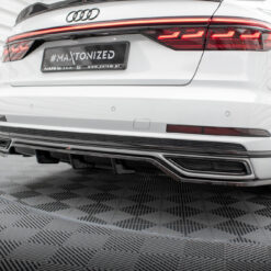 Rear Splitter (with vertical bars) Audi A8 S-Line D5