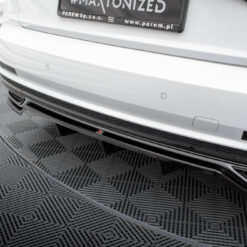 Alternative view of Rear Splitter (with vertical bars) Audi A8 S-Line D5
