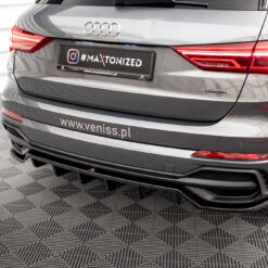 Rear Splitter (with vertical bars) Audi Q3 S-Line SUV F3