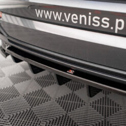 Alternative view of Rear Splitter (with vertical bars) Audi Q3 S-Line SUV F3