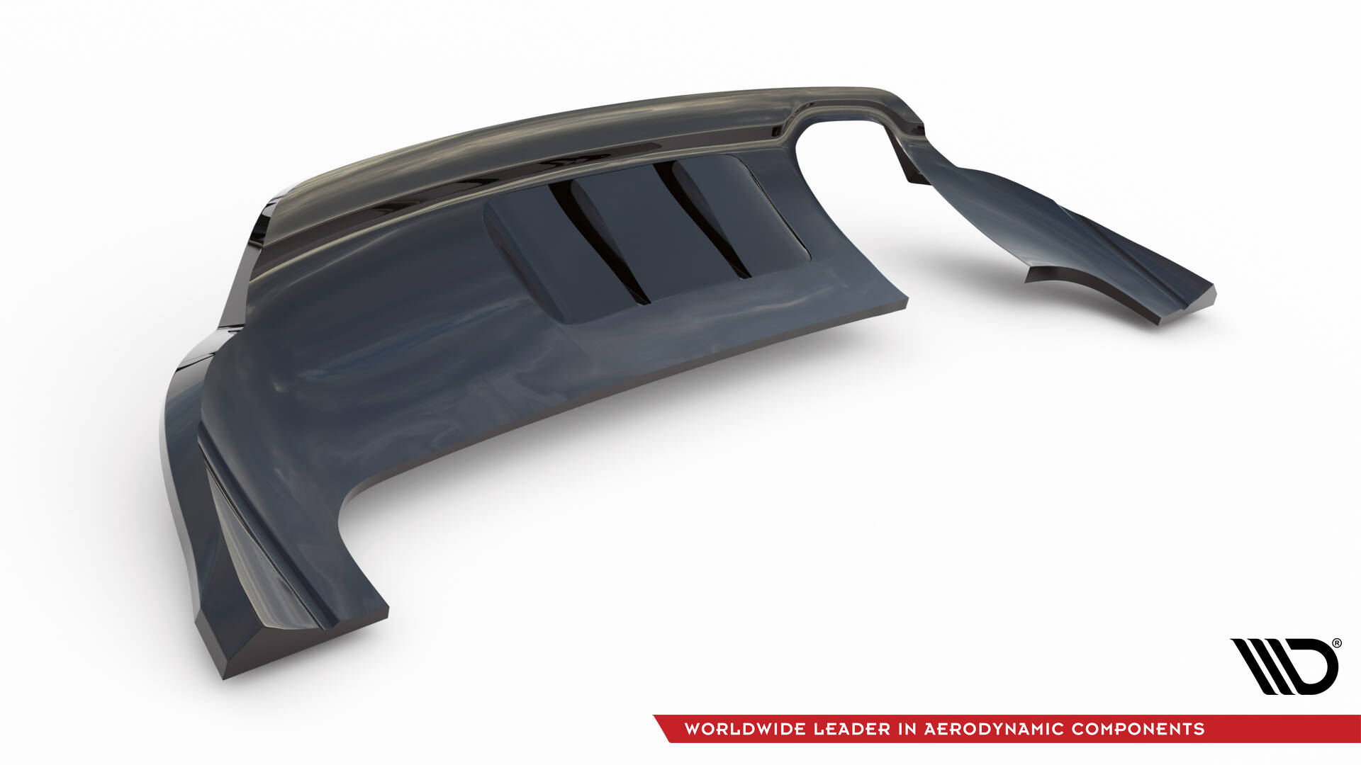 Rear Splitter (with vertical bars) Audi Q3 S-line 8U - Image 10